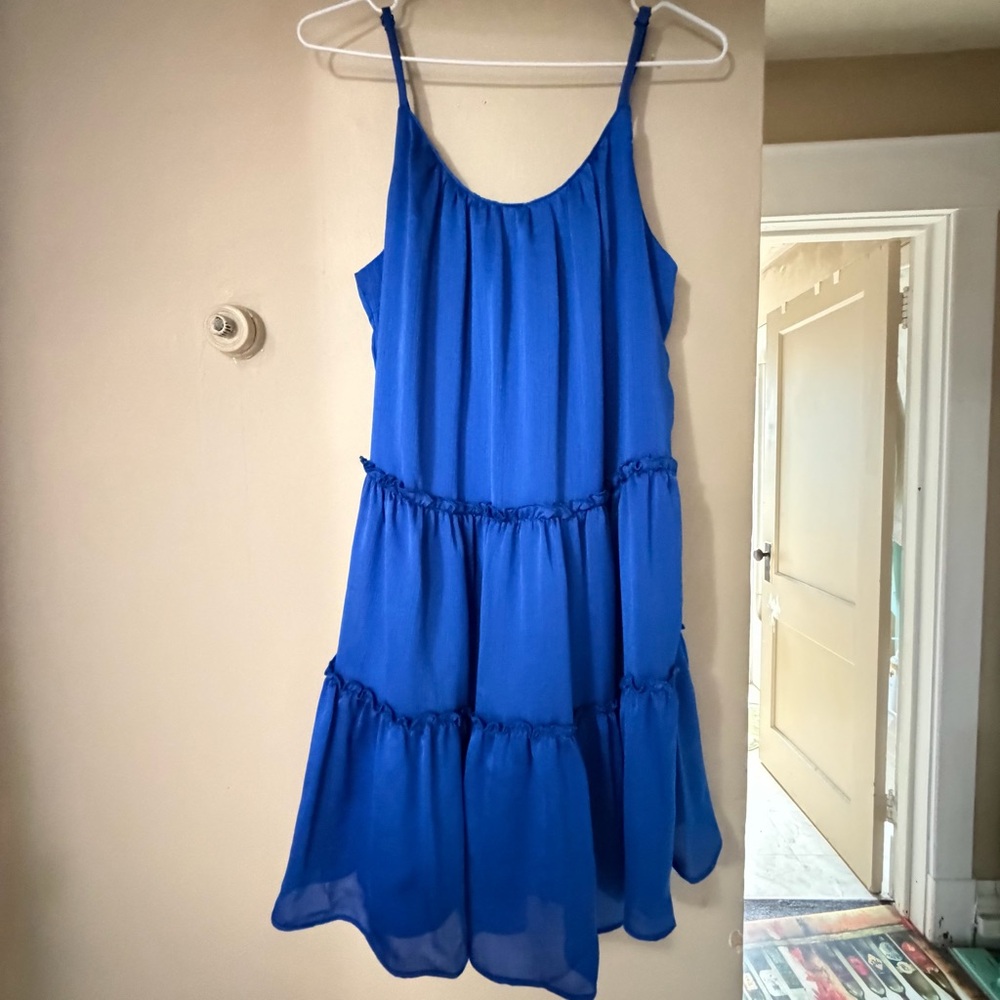 Trina Turk Vibrant Blue Mini Dress